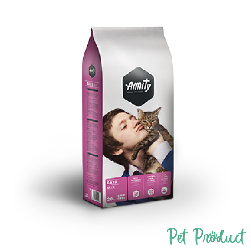 Amity Cat Eco Line Mix 1 Palette de 39 Sacs De 20kg (Sur Commande)