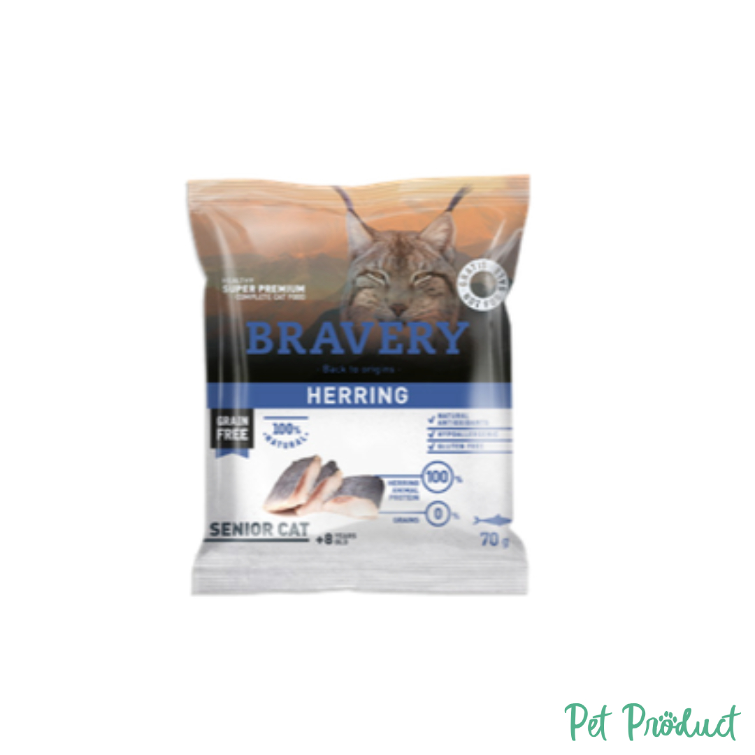 Echantillons Bravery Chat 1 lot de 10x70g