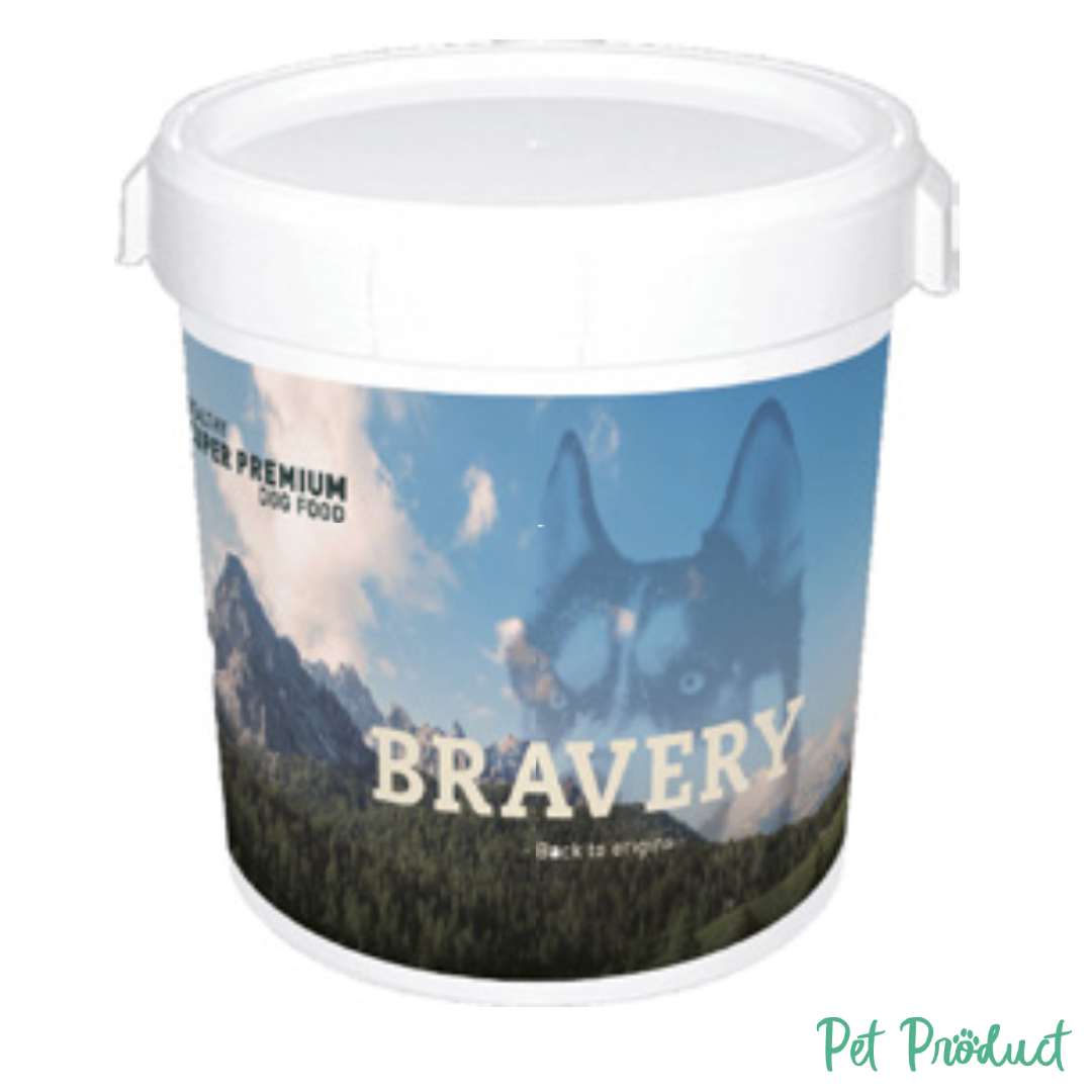 Bravery Chien et Chat Conteneur Pour Croquettes