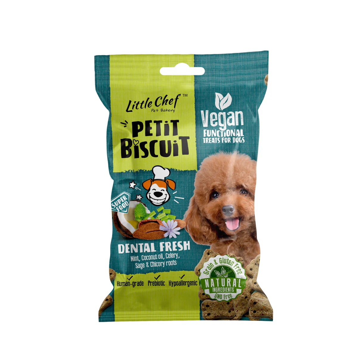 Little Chef Petit Biscuit - Immunity Grain-Free Dog Treats 100g