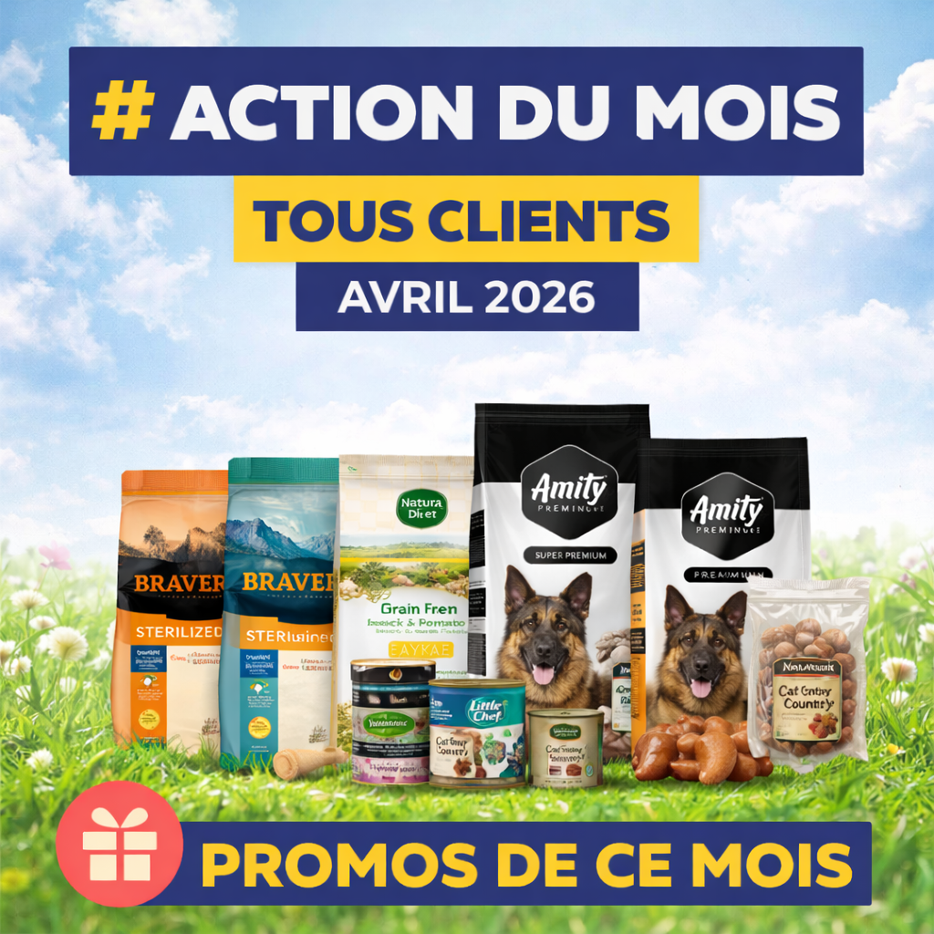 #3 ACTION DU MOIS 04/26 AMITY SUPER PREMIUM Chien Poulet 14 kg + 4 kg gratuits ( Dès 5 sacs achetés = -10% supplémentaires) AVEC RABAIS CUMULABLE (boutique The Woof)